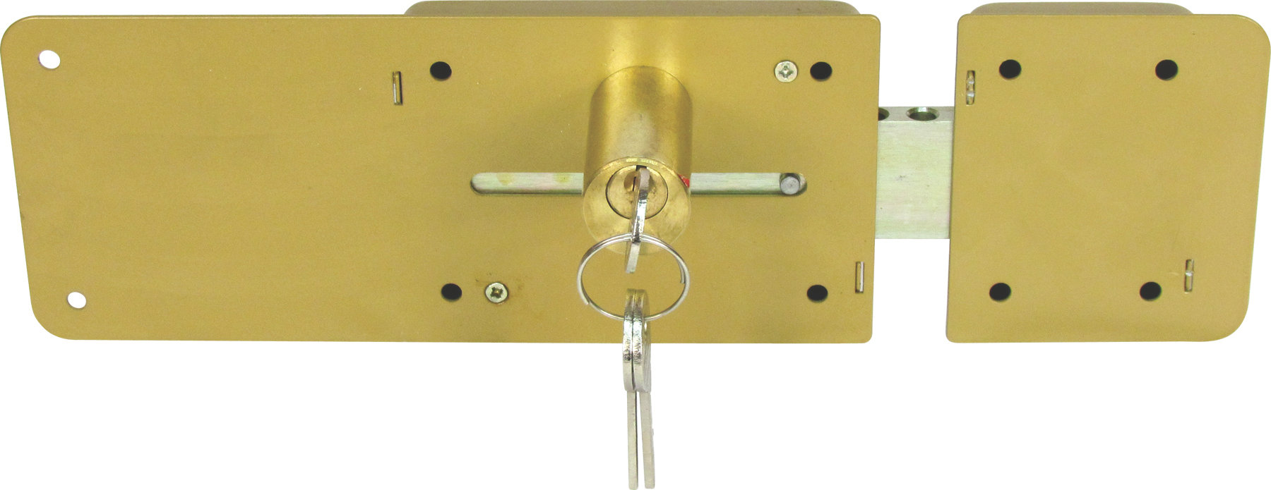 Icsa Locks & Cylinders Lockset Rim Lockset Icsa 220 (26060) 6 Turn 60 Fix Cylinder Security Lock Hardware